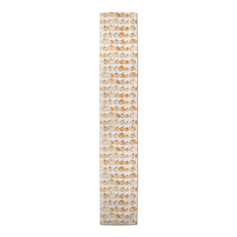 Eureka No Pattern Table Runnner, 90" L x 16" W