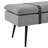 Amilya Polyester Upholstered Bench