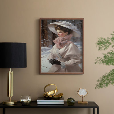 Reproduction encadrée WOMEN Series CML XXXII - bois massif