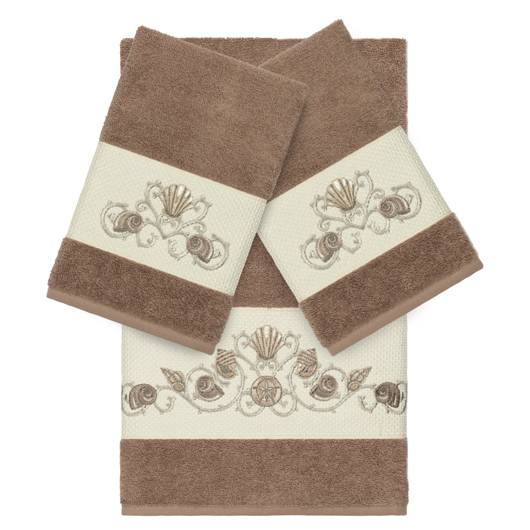 Bella 3 Piece Turkish Cotton Towel Set Linum Home Textiles 