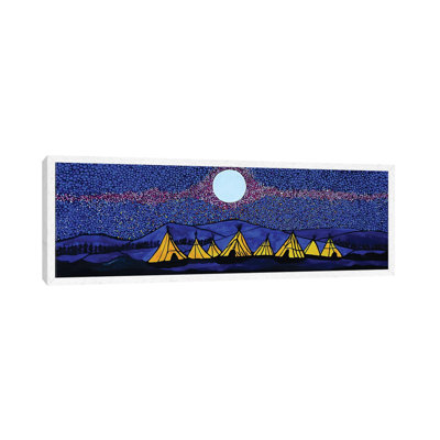 Where Dreams Dwell 1 Piece Panoramic Painting on Canvas