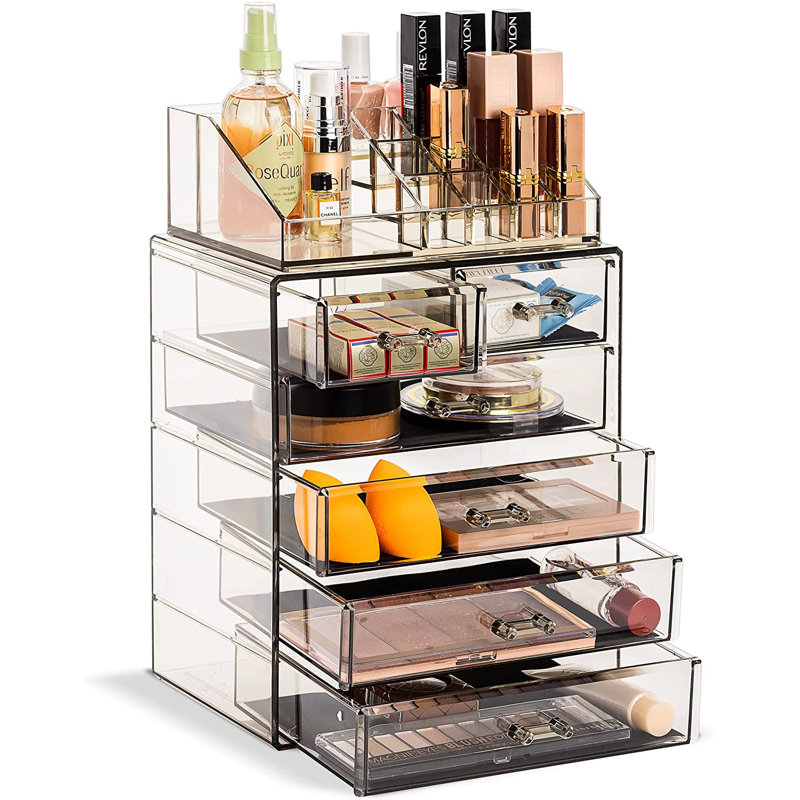 Organisateur de maquillage et de bijoux, Bijou noir