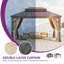 Double Roof With Aluminum Frame Patio Gazebo-110537910