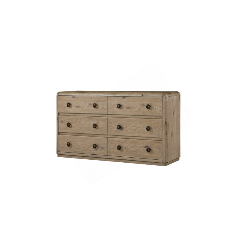 Commode en chêne noueux anglais
