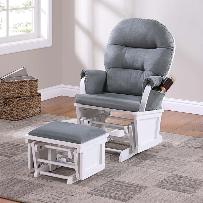 Fauteuil oscillant avec repose-pieds