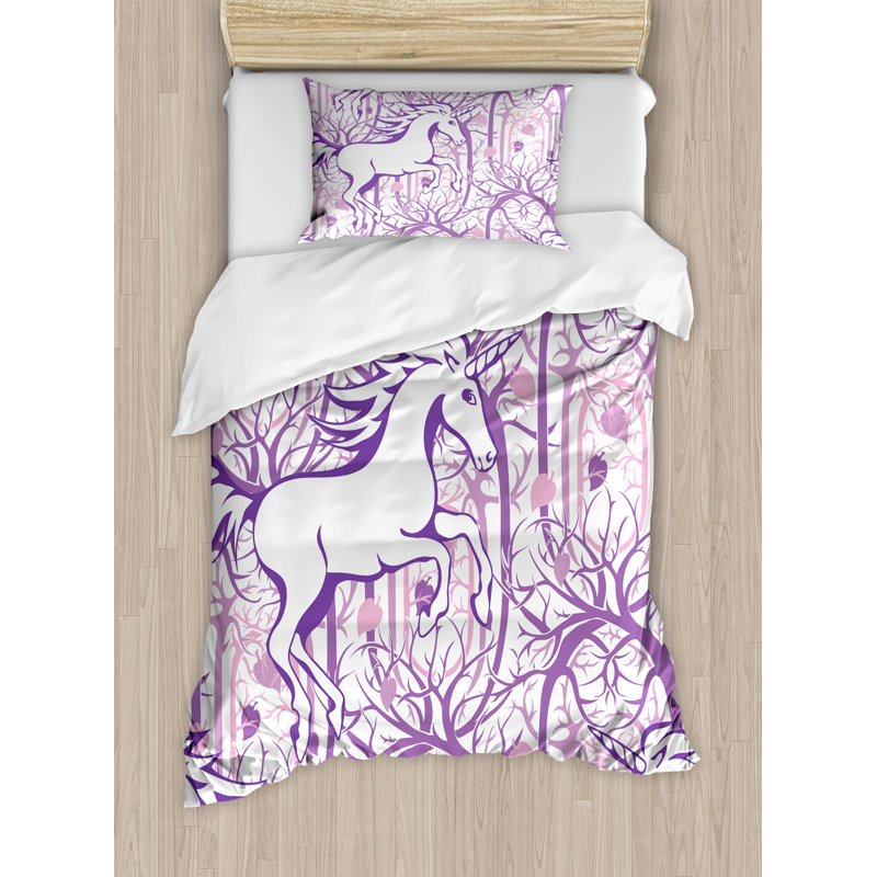 Unicorn Home And Kids [EU ONLY] Duvet Cover Set, Twin