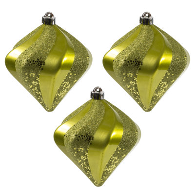 Ornement de Noël Swirl Diamond