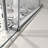 Brushed Frameless Shower Door