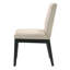 Chaise d'appoint rembourrée (ensemble de 2)