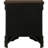 2 - Drawer Cappuccino Nightstand, Bail Handle, Brown With , Dual Storage, Tapered Legs For Bedroom Finish Vintage Undertones,