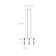 Harmony 3 - Light Dimmable Novelty Chandelier with Smart Dimmer Included