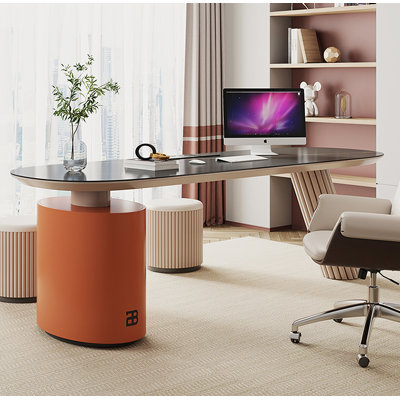 Modern Minimalist Sintered Stone Desk
