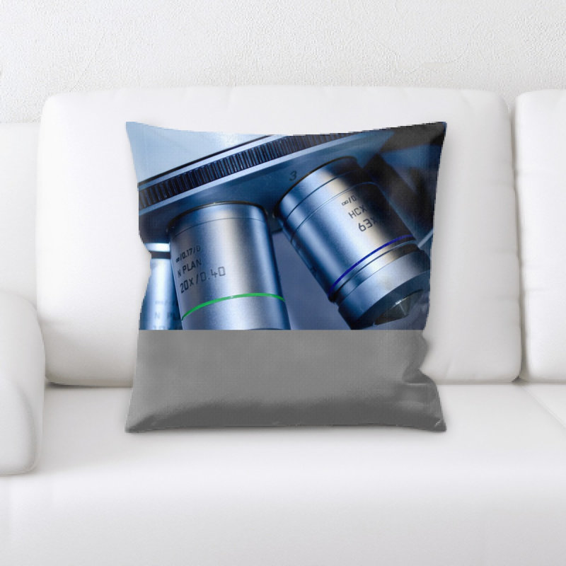 Microsuede Throw Pillow