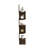 Traeshon Wrought Studio Gionnie 5-Tier Wall Mount Floating Radial Corner Shelf-34261141