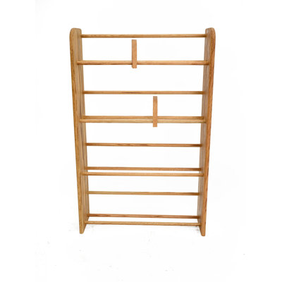 Dowel-Style Wooden DVD/VHS Rack - 05 Series