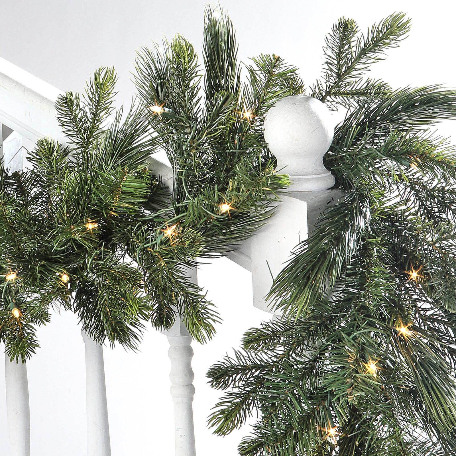 72" Pre-Lit Pine Christmas Garland