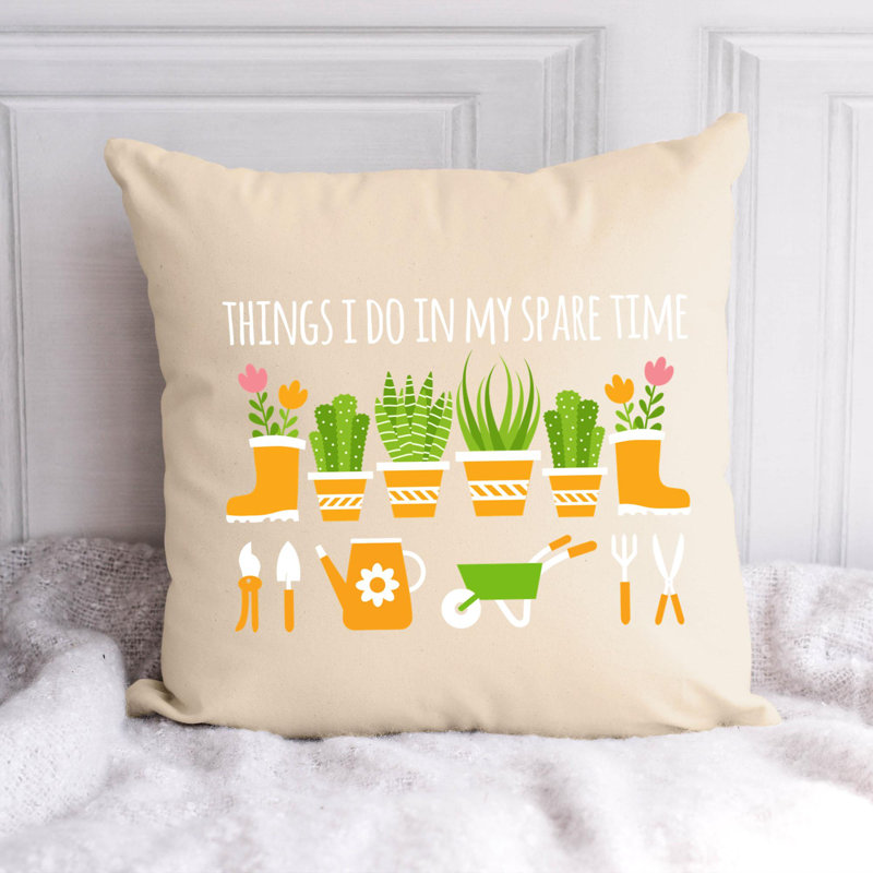 Coussin décoratif, H 16 po x l 16 po