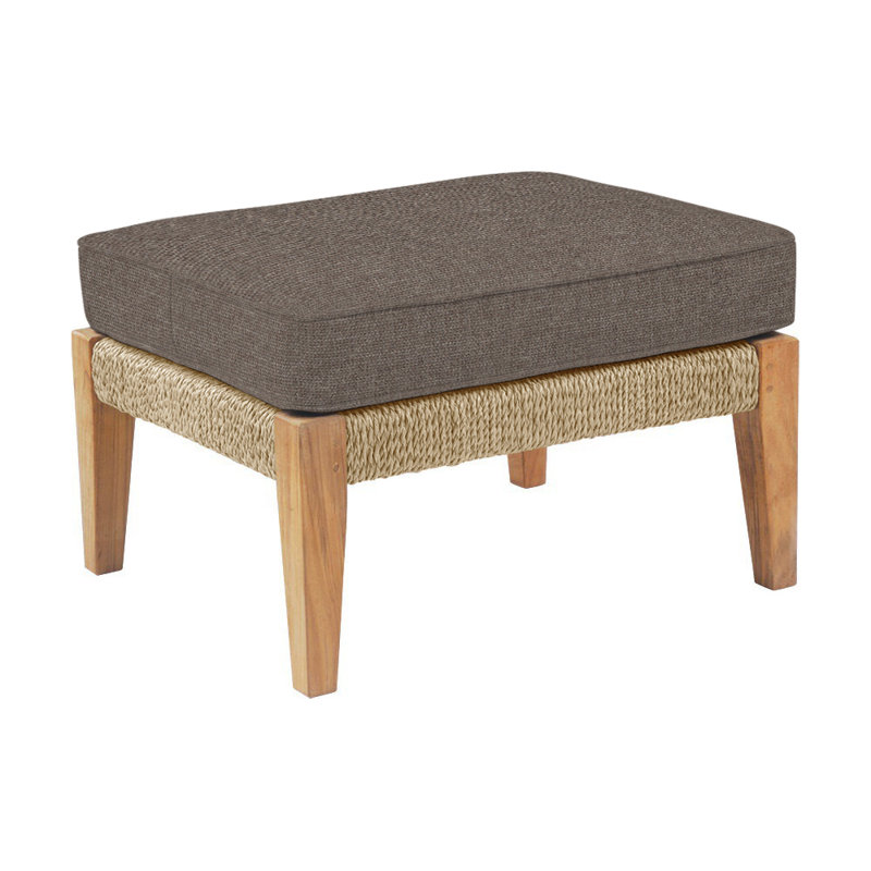 Hadley Outdoor Ottoman, Hadley Natural Rope, Perigold Play Mushroom