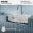 Karran Quartz 33'' X 22'' Single Bowl Drop-in Workstation Kitchen Sink-62374434