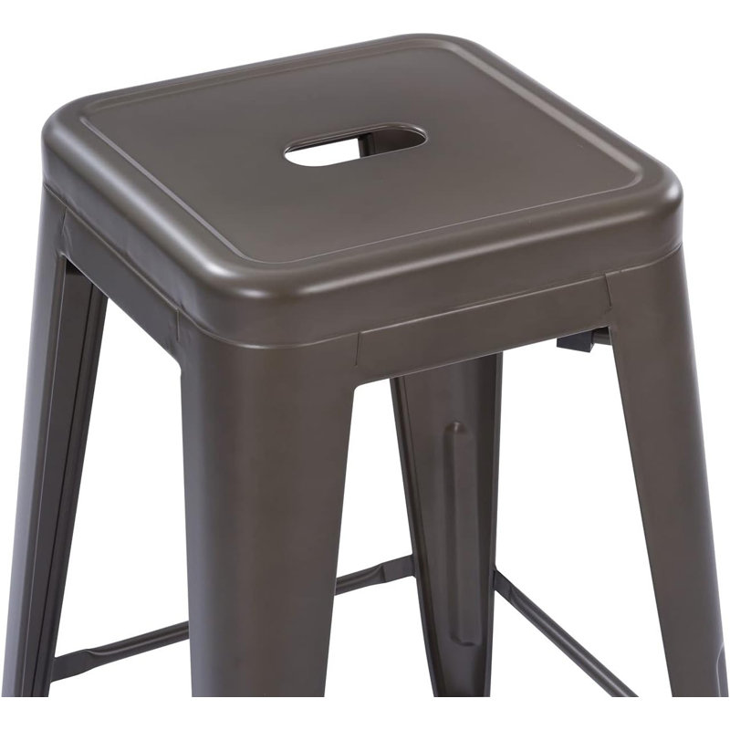 Tabouret de comptoir Irtaza 26, Gris