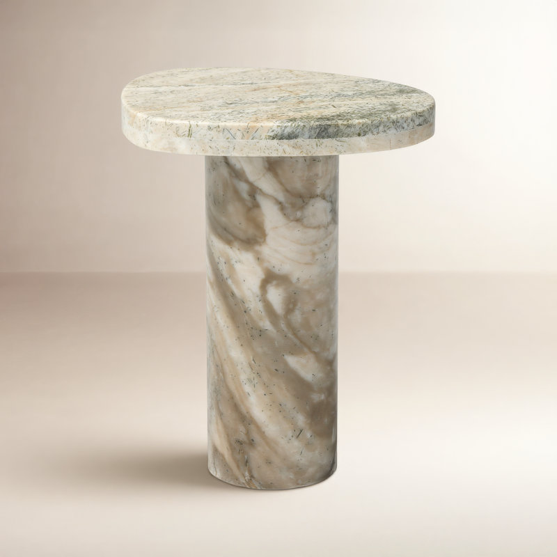 Meints Meints Moraga End Table, Sage Onyx, Onyx