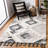 Sumiton Hand Woven Wool Southwestern Rug-1826576001