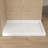 48'' W X 32'' D Acrylic Double Threshold Shower Base Corner Rectangular Shower Floor Pan Walk-in White Shower Tray with Center Drain Cover