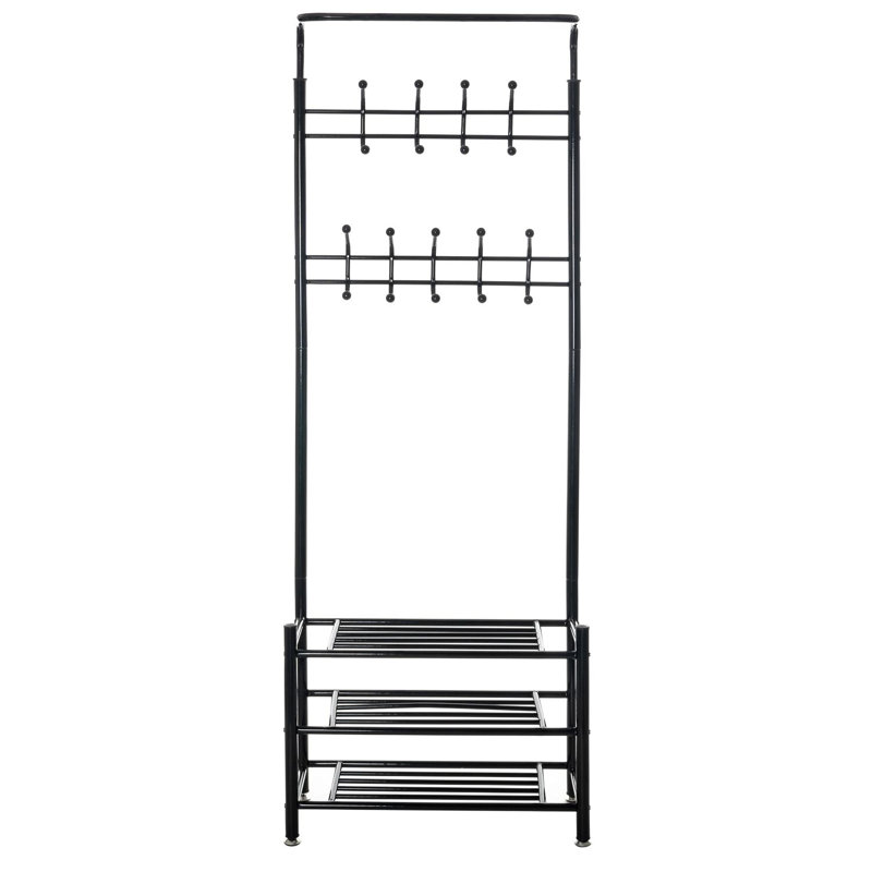 Elyse Hall Tree 68cm Wide with Shoe Storage
