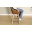 Tabouret de comptoir pivotant en similicuir Ashwell-131199346