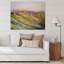 «Italian Vineyard pendant le coucher du soleil», peinture sur toile-67465560-67465561