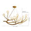 Luminaire suspendu 1 lumière Chastine-1719606790