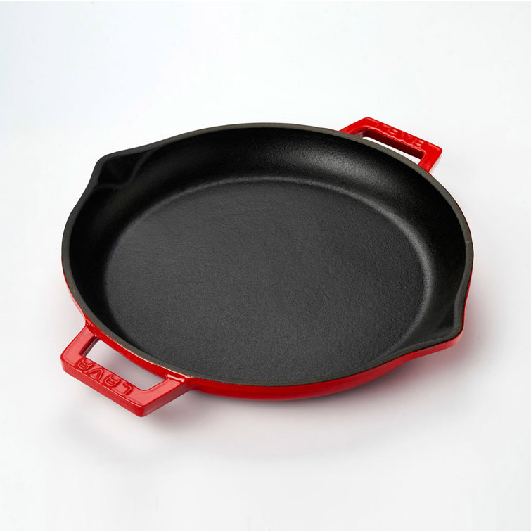 https://assets.wfcdn.com/im/27882426/resize-h755-w755%5Ecompr-r85/1828/182879330/Lava+Enameled+Cast+Iron+Grill+Pan+12+inch-Round+with+Pour+Spouts.jpg