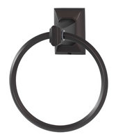 Geometric Wall Mounted Towel Ring