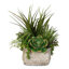 Faux Succulent in Stone Pot