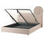 Ottoman Bed Boucle LAVAUR Taupe-759653160