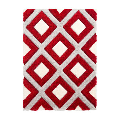 Olympia area rug Machine Woven Rectangle Grey