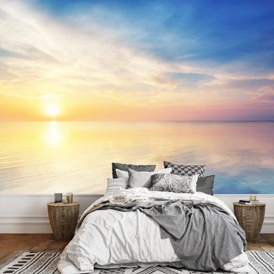 Seascape Composition of Nature Self-Adhesive Large Wallpaper