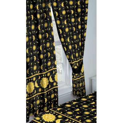 SUN & MOON Friedhelm Pencil Pleat Sheer Curtains