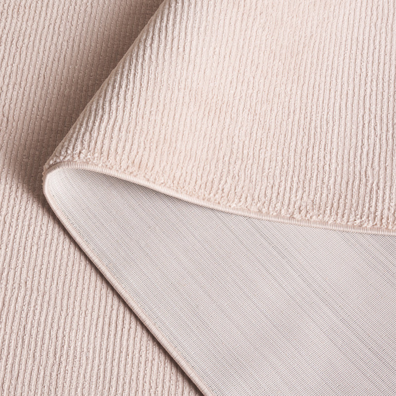 Tapis de couleur unie Abbygayl Performance, Carré 6 pi 7 po