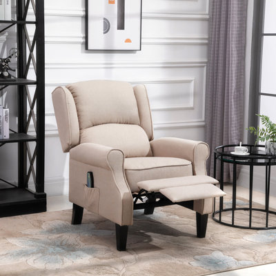 Fauteuil de massage chauffant en similicuir