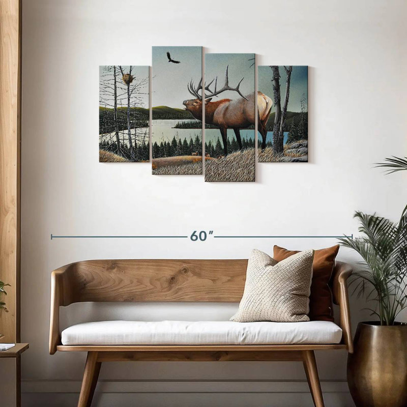 Brampt Bugling Elk