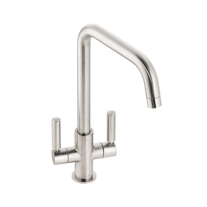 Abode Globe Quad Monobloc Tap, Brushed Nickel