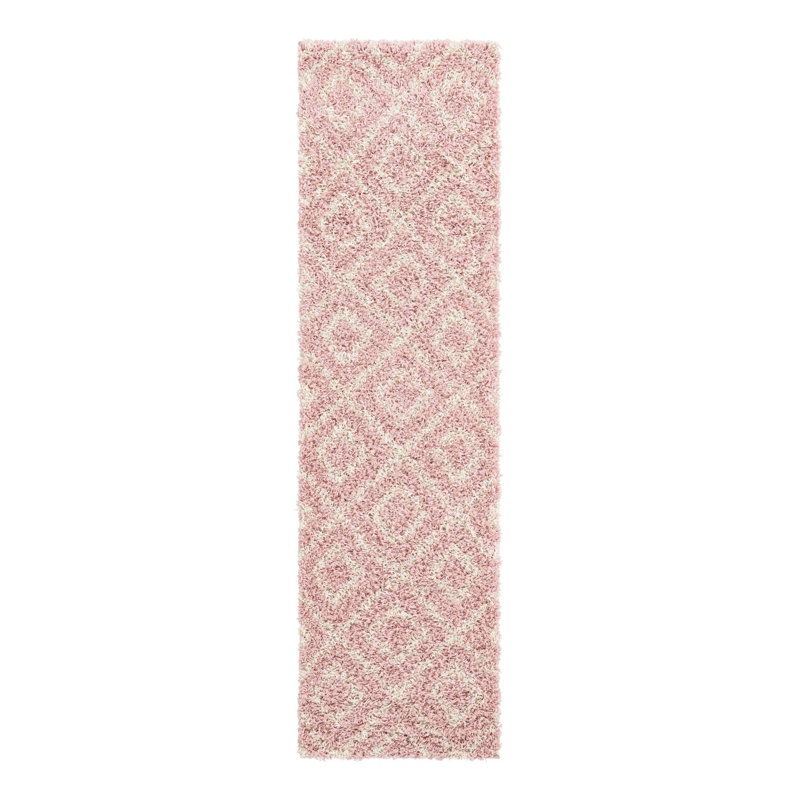 Geometric Indoor Rug, Runner 2' x 7'