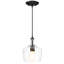Mincey 1- Light Kitchen Island Teardrop Pendant