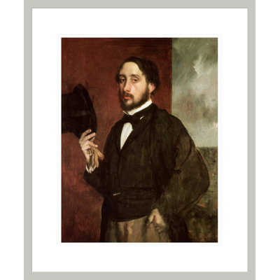 Autoportrait par Edgar Degas - Impression sur toile