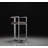 Upholstered Counter Stool with Metal Frame-45618962