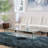 Sanny Glass Top Single Coffee Table
