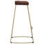 Tabouret en bois massif 30,7 po