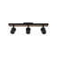 Arnold 3-Head Black LED Track Lights