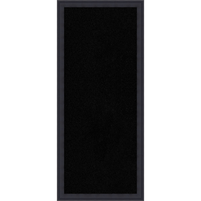 Tableau d'affichage en liège noir Florence, L 14 po x H 32 po